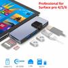 USB Cables Hubs & Adapters Usb 3.0 Card Reader Hub 4K Hdmi Splitter 100Mbps Ethernet Adapter Sdtf Micro For Microsoft Surface Pro 456