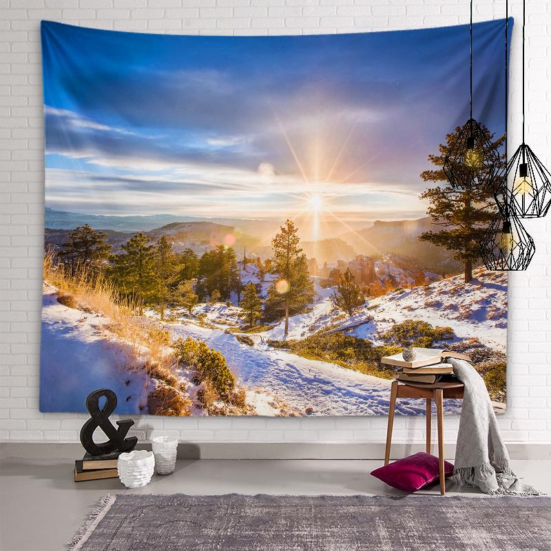 Гобелен с закатом и восходом солнца — фото 14