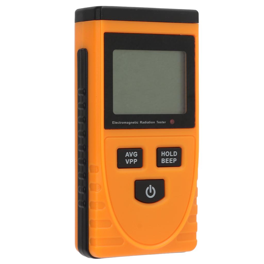 Radiation Detector Accurate Alarm Function LCD Display Handheld Electromagnetic Radiation Meter for Phone TV