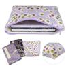 Goshuincho Storage Chirimen Japanese Cherry Blossom and Wisteria [Hotokudo] Pouch, Bag, Fabric, Pattern, Three-Color