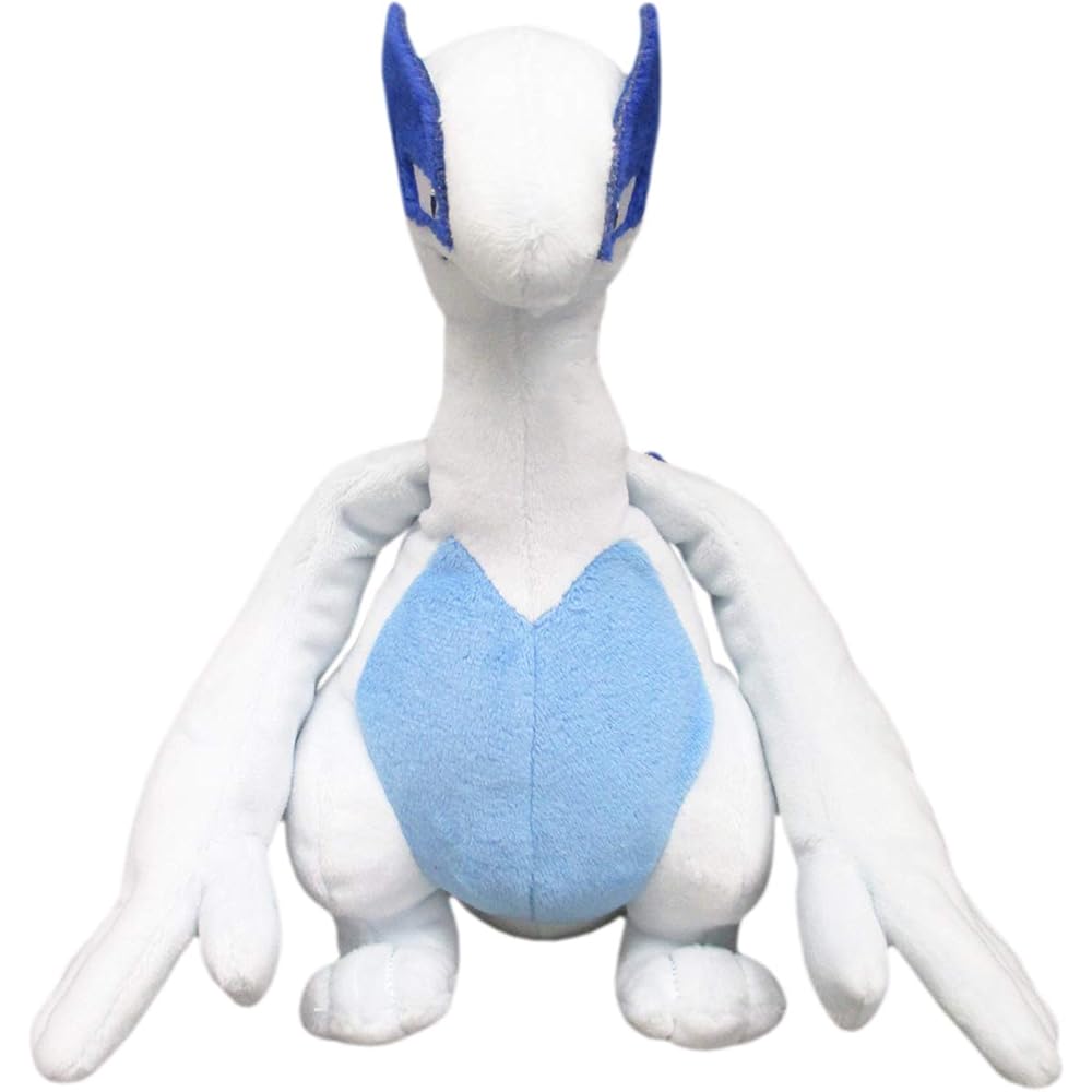 Sanei Boeki Pokmon All Star Collection Lugia Plush Toy 15x25x20.5cm Soft Stuffed Animal