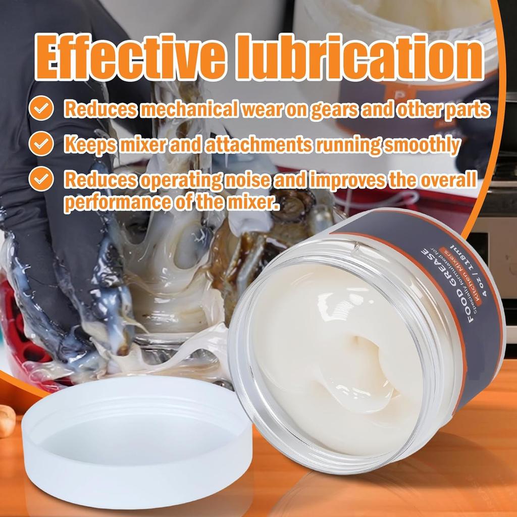 Multipurpose Kitchen Mixer Grease Lubricating Oil Easy Application Enhances Performances Resists Heat & Moisture