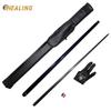 OKHEALING Jointed Carbon Fiber Pool Cue Stick with Tip 58-inch 19-20oz 1/2 12.4mm (Blue)