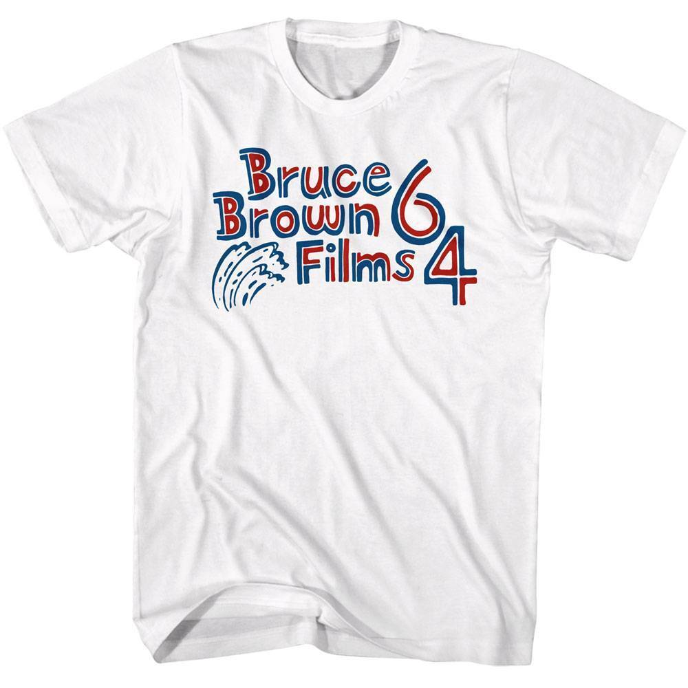 Bruce Brown Films Splash Logo Men T Shirt XXL