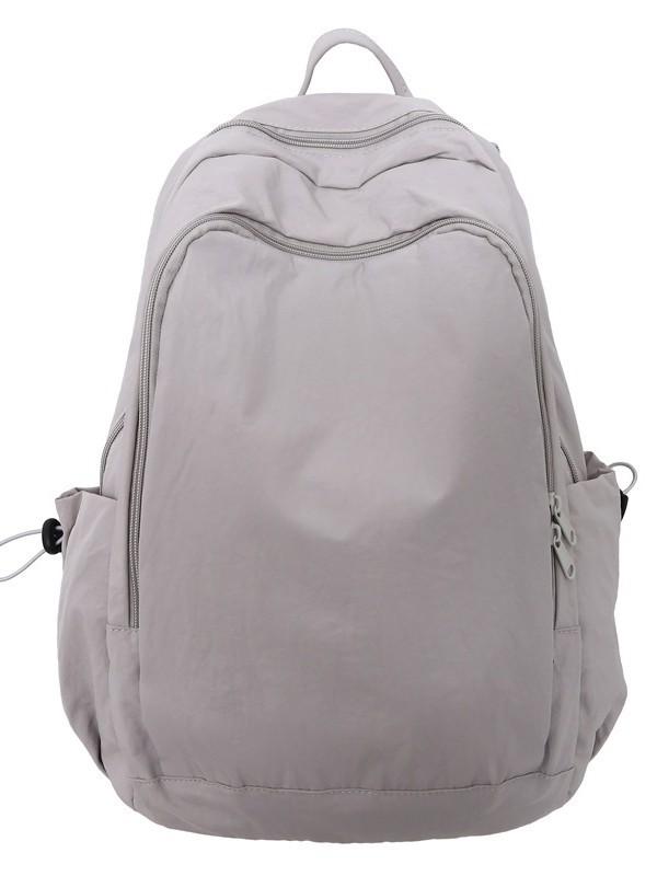 Minimalist Nylon Backpack For Women And Men With Laptop Compartment For School And Travel