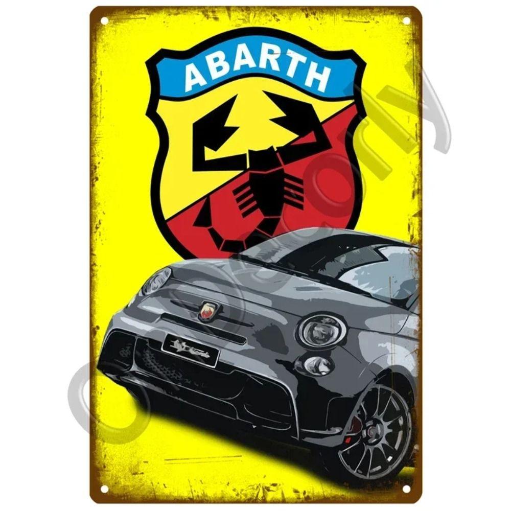 

FIAT Garage Bar Metal Sign, Auto Brand Wall Decor 20x30cm