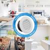 ABS Duct Vents Round Louvered Vents Ventilation Round Adjustable Air Volume