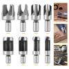 26pcs Woodworking Chamfer Drilling Tools Kit High-speed Steel Multiple Sizes Drill Bit For Wood Metal Plastic