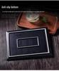 Matte Black Ceramic Wood Grain Plate for Steak, Barbecue, Snacks, and Desserts