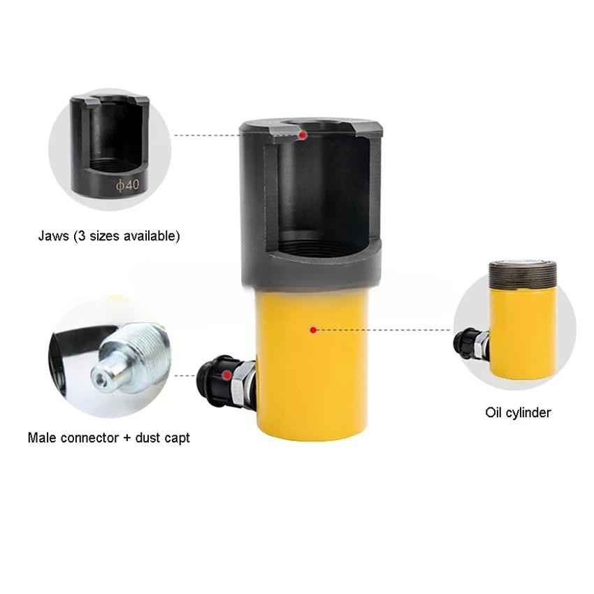 For Cylinder Hydraulic Pneumatic Ball Joint Remover Car Steering Rod Rocker Arm Ball Joint Remover Hydraulic Truck Rem