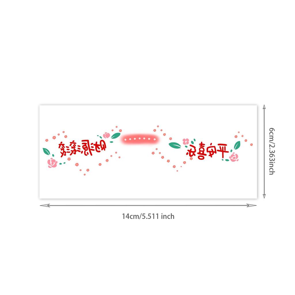 Girls And Children Cute Face Makeup Creative Face Sticker Rich Fireworks Makeup Sticker Tattoo Sticker