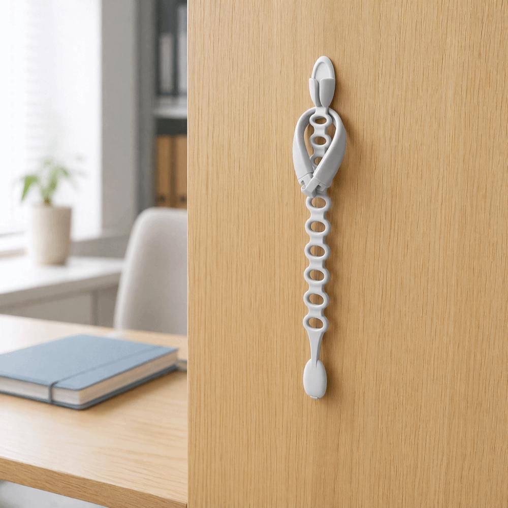 Traceless Silicone Cable Organizer Wall-Mounted Cord Wrapper Cable Wire Organizer Air Fryer