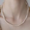 TATIANA Double Pearl Twist Necklace NZ2482
