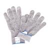 High-Performance Cut-Resistant Safety Gloves - Level 5 Protection Gray/Black ANSI EN388 Certified
