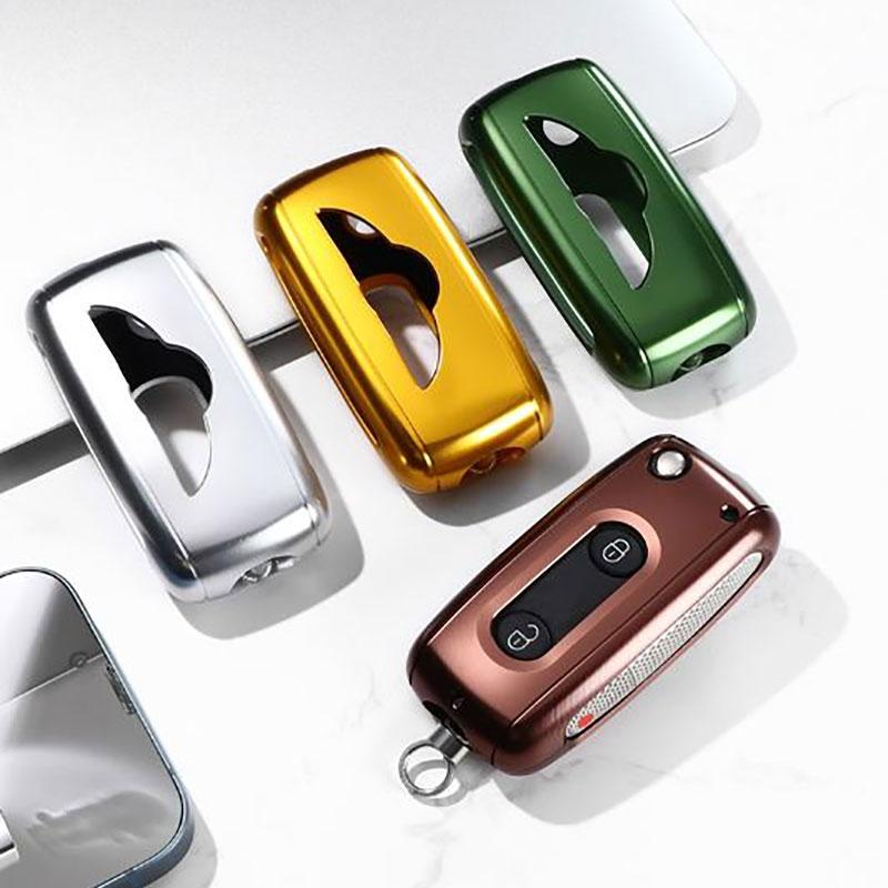 Aluminiowa stopowa osłona etui na kluczyk samochodowy Pasuje do Bentley Mulsanne Continental Flying Spur GT Składane etui na kluczyk