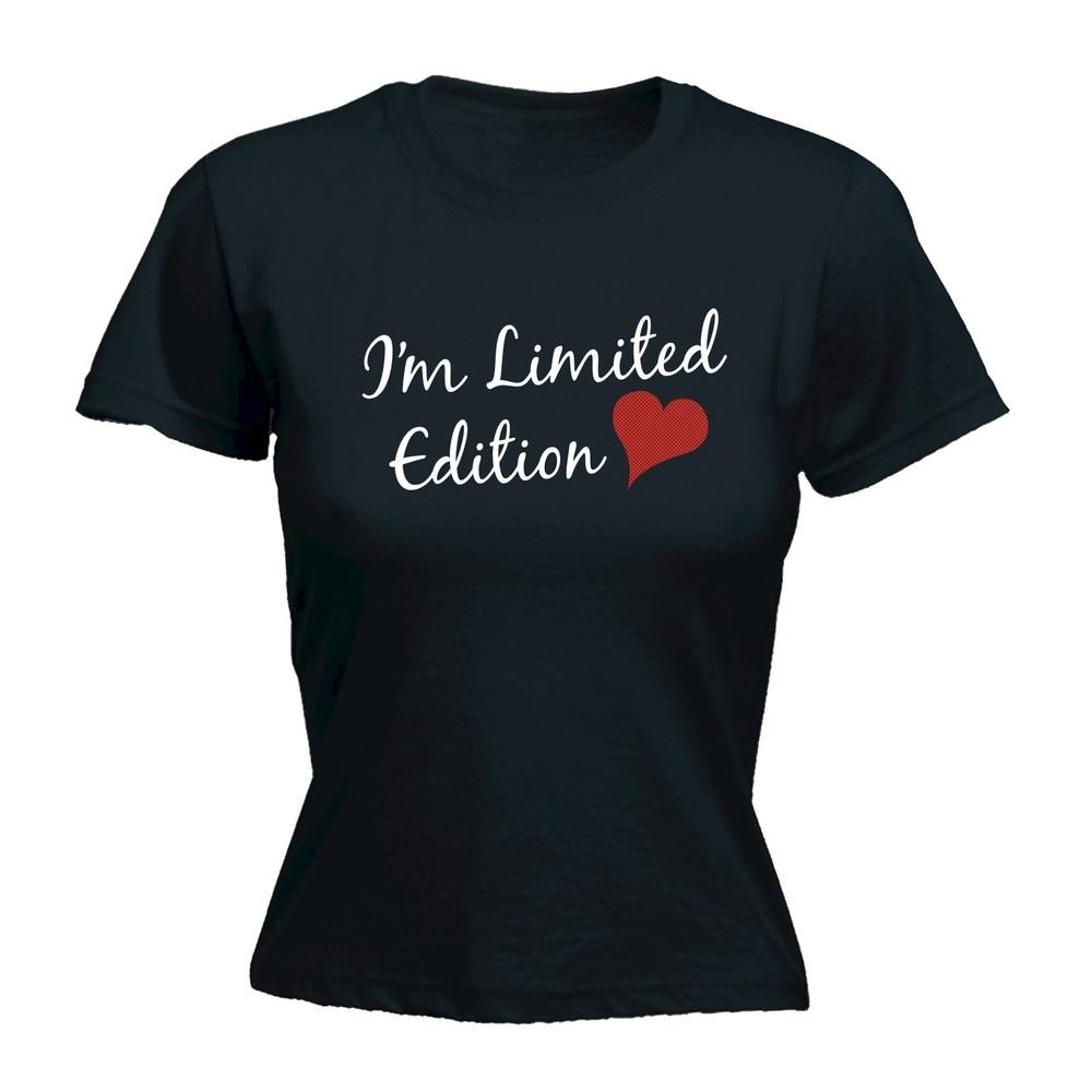 

Im Limited Edition Heart WOMENS T-SHIRT Girlfriend Funny Present birthday gift 2XL