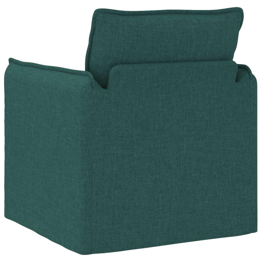 Sofa Dark Green 75 X 82 X 85 Cm Fabric
