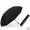 Carbon Fiber Umbrella, Light Luxury Carbon Fiber Frame, Large Size, Ultra-Light Sun Protection Umbrella, Dual-Use for Sun and Rain, Black Coating