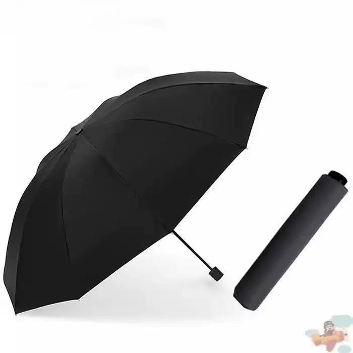 Carbon Fiber Umbrella, Light Luxury Carbon Fiber Frame, Large Size, Ultra-Light Sun Protection Umbrella, Dual-Use for Sun and Rain, Black Coating