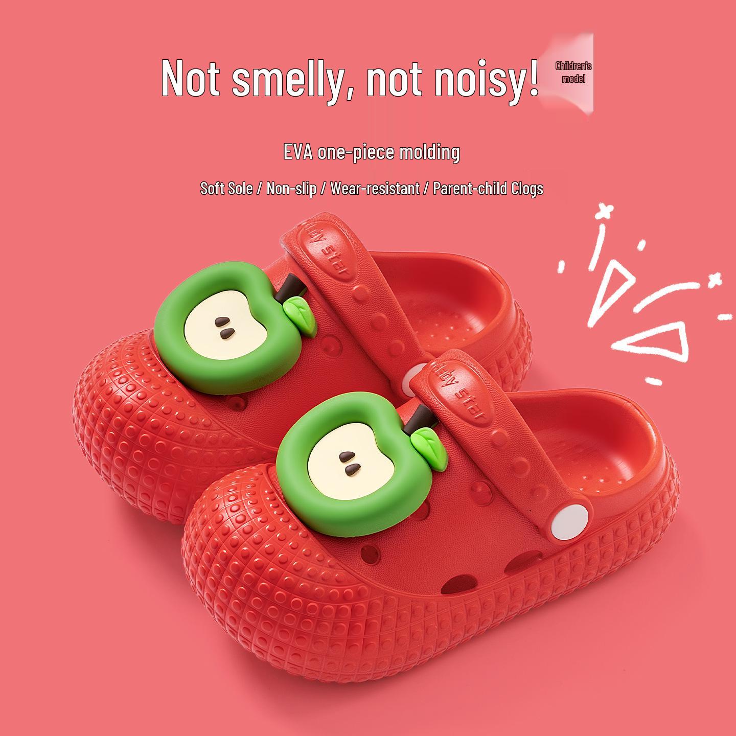 2026 Kids  Non-Slip Soft Sole Closed-Toe Sandals & Slippers Inner 15.5cm (14.5cm foot)