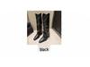 Damen Retro Cowboy Stiefel mit spitzer Zehenpartie - Herbst/Winter 2025 Klobiger Absatz, Kniehoher Reiterstil