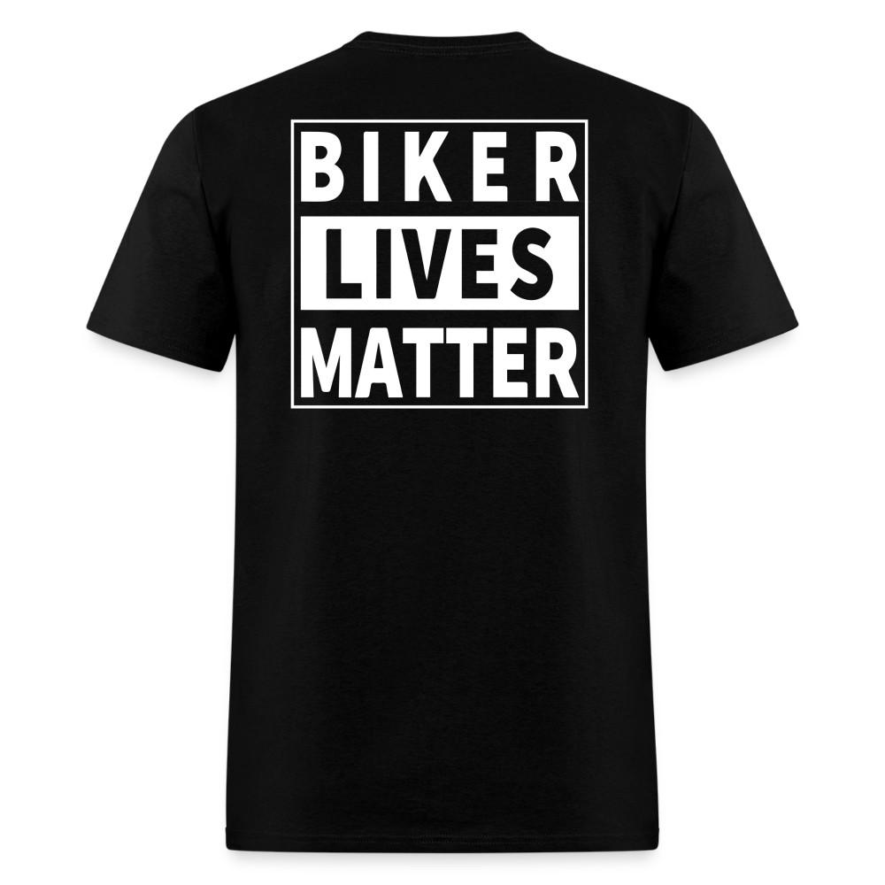 

Футболка Жизнь байкера важна Мотоцикл Байкер Райдер футболка S-6XL [Только принт на спине] 4XL