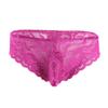 Menn Undertøy Blonder Floral Bulge Pouch Low Rise Bikinitruser Undertøy Underbukser