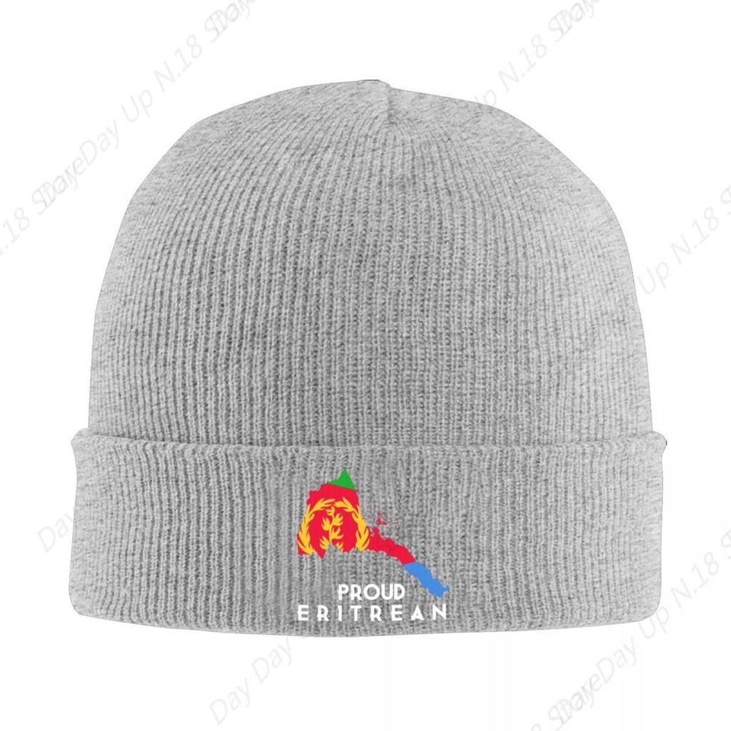 Proud Eritrean Flag Bonnet Hats Fashion Knitted Hat For Men Women Autumn Winter Warm Eritrea Pride Skullies Beanies Caps