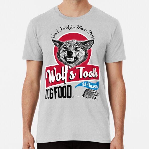 Wolf's Tooth Dog Food Premium T-Shirt S To 5XL Made In the AU/USA T-Shirt