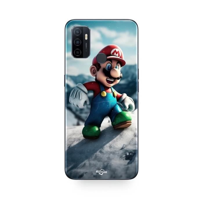 Coque Oppo A32 super mario bros Mario Maniacase