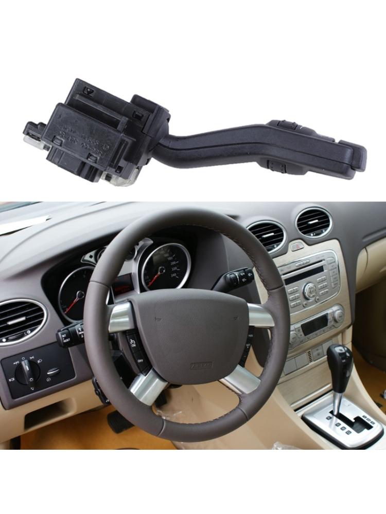 4M5T17A553AD Windshield Wiper Switch Multifunction Turn Signal Control Assembly Easy Installation ABS-material Made