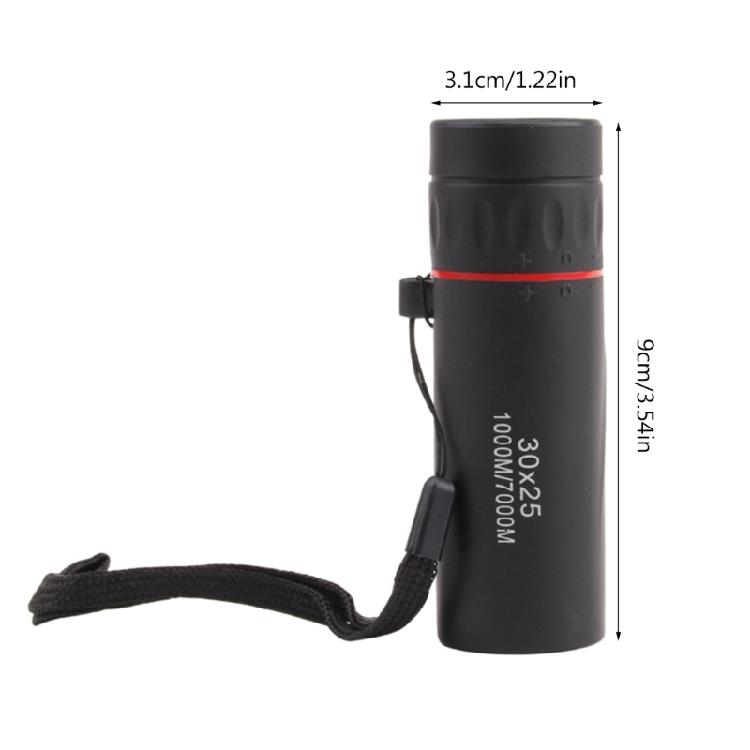 8X Monocular Telescope 1000M/7000M Mini Pocket Monocular Telescope for Traveling