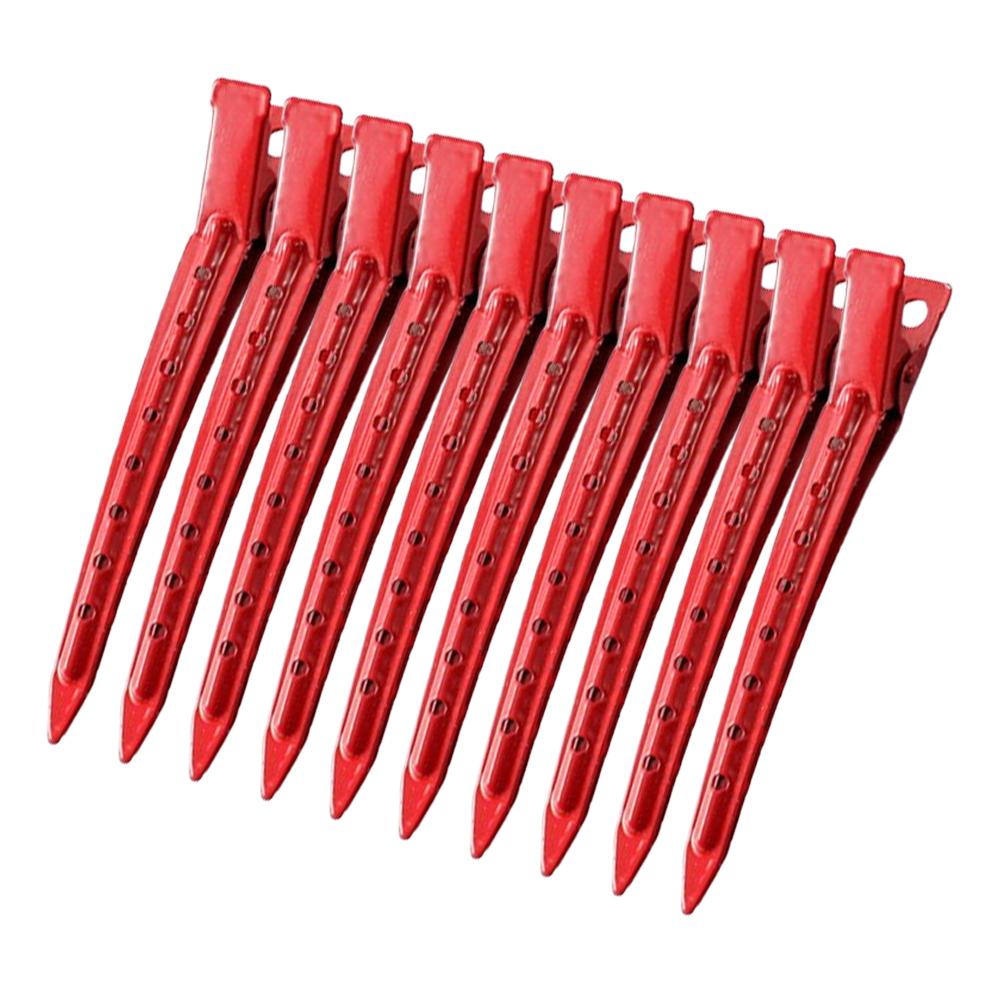 10pcs Metal Duckbill Clip Curly Hairpin Barrettes Hairstyle Hair Styling Clips Clamps Haircut Hairclip Tool Fluffy Hair Barrette