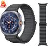 רצועת ניילון מקורית עבור Samsung Galaxy Watch Ultra 47 מ"מ רצועת לולאה בסגנון שטח עבור Galaxy Watch Ultra 2025 47 מ"מ אביזר