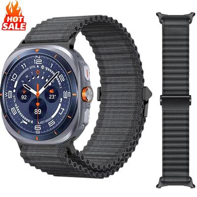 Original Nylon Strap for Samsung Galaxy Watch Ultra 47mm Off-road Bracelet Loop Band for Galaxy Watch Ultra 2025 47mm Accessory