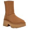 UGG Damen Klassisch Doppelnaht Neue Höhen Kastanie 1158313-CHE