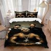 3Pcs Rap Legends Together Bedding Sets For All Sizes New 3D Printed Bed Cover Comforter Duvet Cover Pillowcase Bedroom Decoration