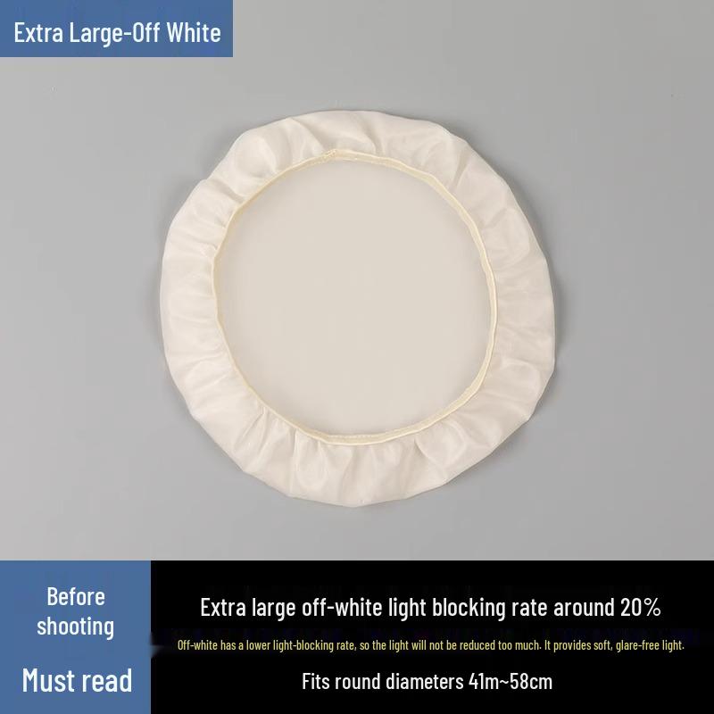 Anti-Glare Lampshade for Table and Ceiling Lamps - Parchment Film Shell Cover Lighting Accessory