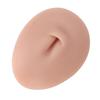 Silicone Belly Model 3D Piercing Practice Acupuncture Display Soft Belly Button Model for Teaching Medium Skin Color