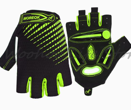 Breathable Half Finger Cycling Gloves Men Women Silicone Grip Mountain Bike MTB Road Bicycle Gloves Summer Sports Riding Gear