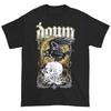 Down Swamp Skull T-shirt Large Black Unisex T-Shirt