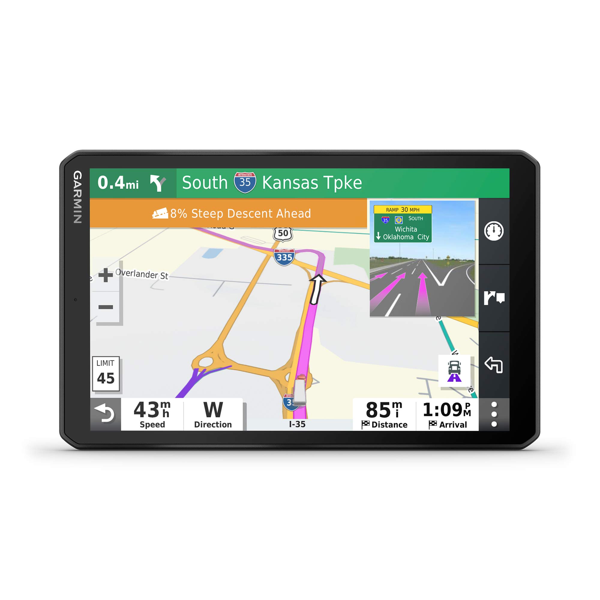 

Garmin dezl OTR800 GPS 8    