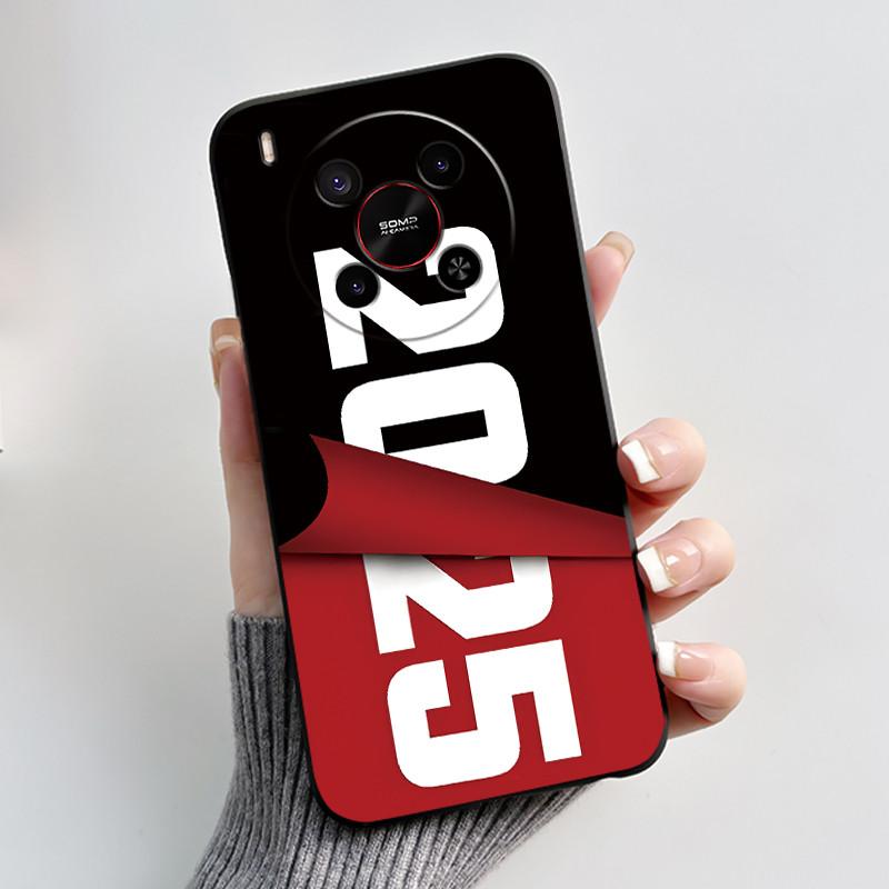 Case For ZTE Blade V70 Max / Nubia V70 Max Phone Case Black Soft Silicone Shockproof Cover Luxury Cute Love Rabbit Funny Casing