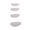 4 Pairs Glue Free Silicone Eyelash Perm Pads 4 Sizes Sticky Lashes Rods Shield Lifting 3D Eyelash Curler Applicator Tools