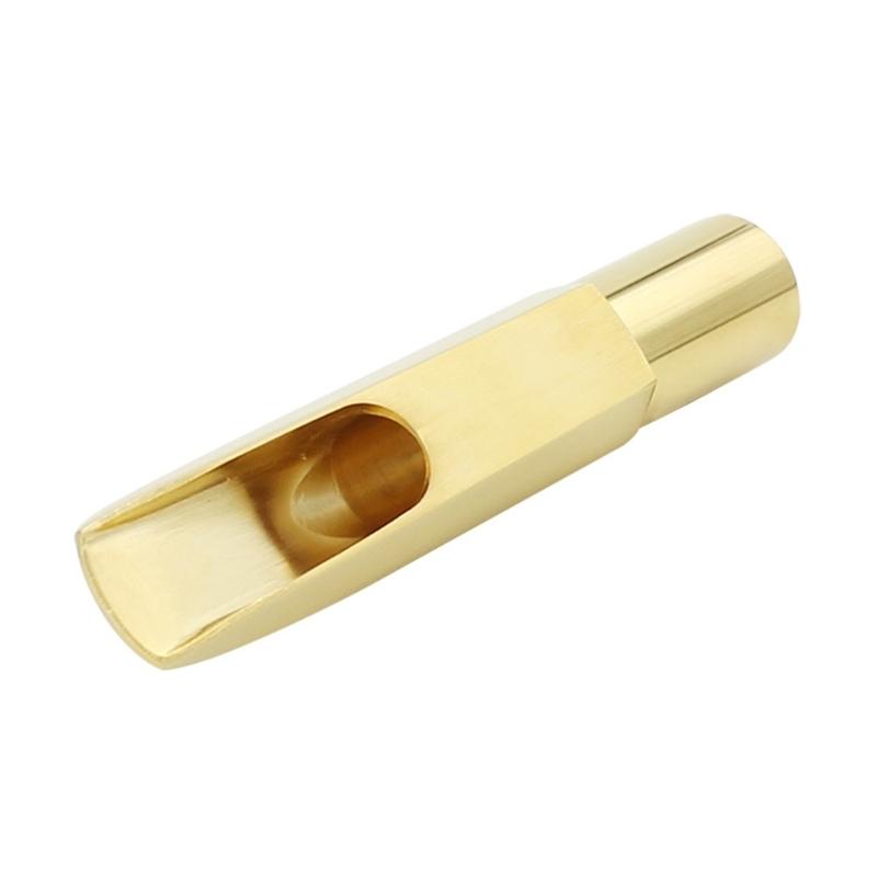 Alto Saxophone Mouthpiece Kits Includes Saxophone Mouthpiece, Brass Cap, and Metal Ligature Clip Sax Saxophone Parts