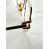 Used Silhouette Glasses Frame Gold NO.296