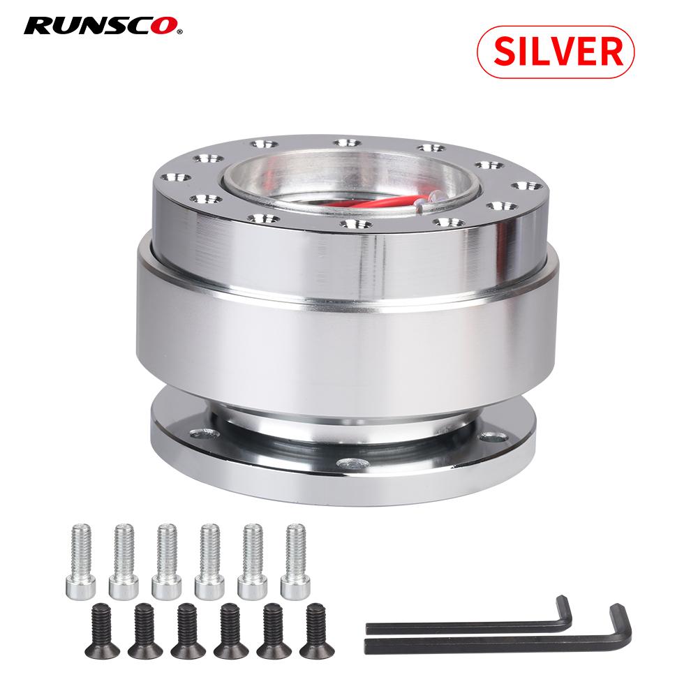 Universal Car Tuning Steering Wheel Quick Release Hub Adapter Snap Off Boss Kit Auto Accessories