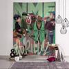Retro Gorillaz Poster Musikdrucke Gedruckte Große Wandteppiche Hängend Tarot Hippie Wandteppiche Schlafsaal Günstig Hippie Wandbehang