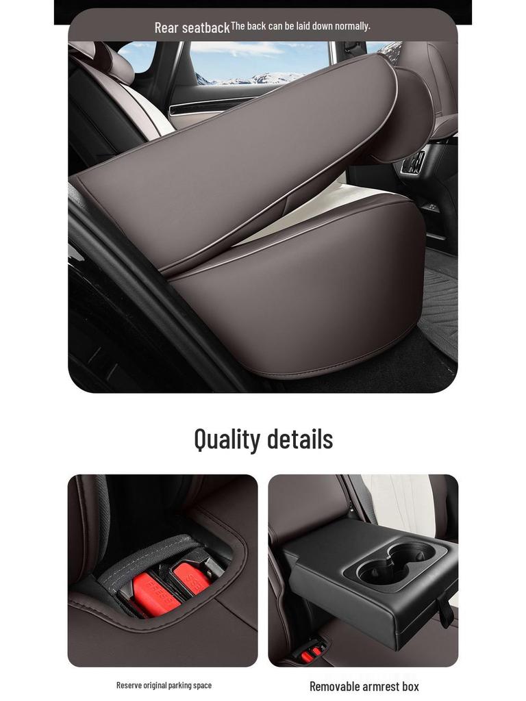 BYD Song Plus DMMI EV Sätesskydd: Fulltäckande, 25-delars set, Biltillbehör, Sitskuddar