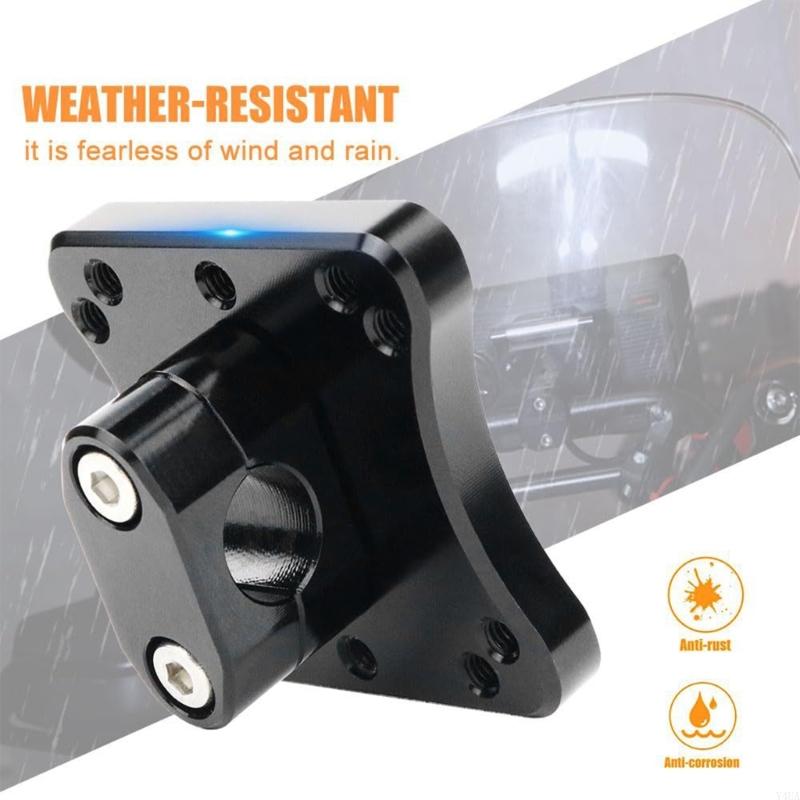 

Y4UA Motorbike Frame Mount Bracket for CRF1000L Motorcycle Navigation Bracket Aluminum Mount Easy Installation China Mainland